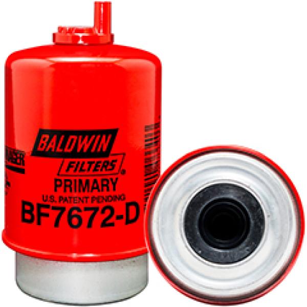 BF7672-D Baldwin Heavy Duty Primary Fuel/Water Coalescer Element with Drain