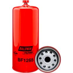 BF1265 Baldwin Heavy Duty Fuel/Water Separator Spin-on with Drain