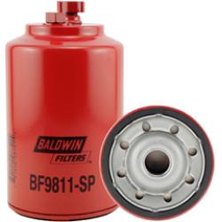 BF9811-SP Baldwin Heavy Duty Fuel/Water Separator with Drain and Sensor Port